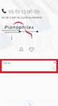 Mobile Screenshot of pianophiles.fr